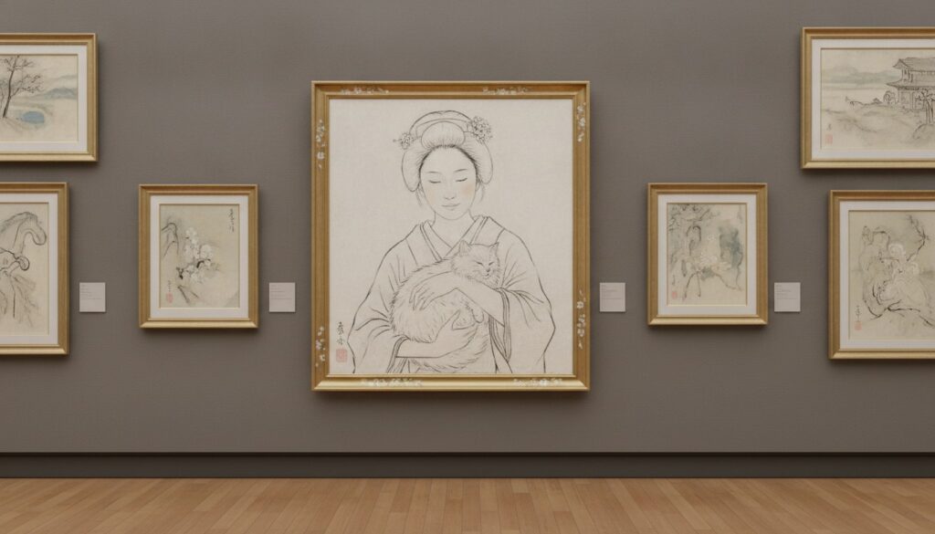 藤田嗣治（レオナール・フジタ）の油彩画は高額買取される？査定基準